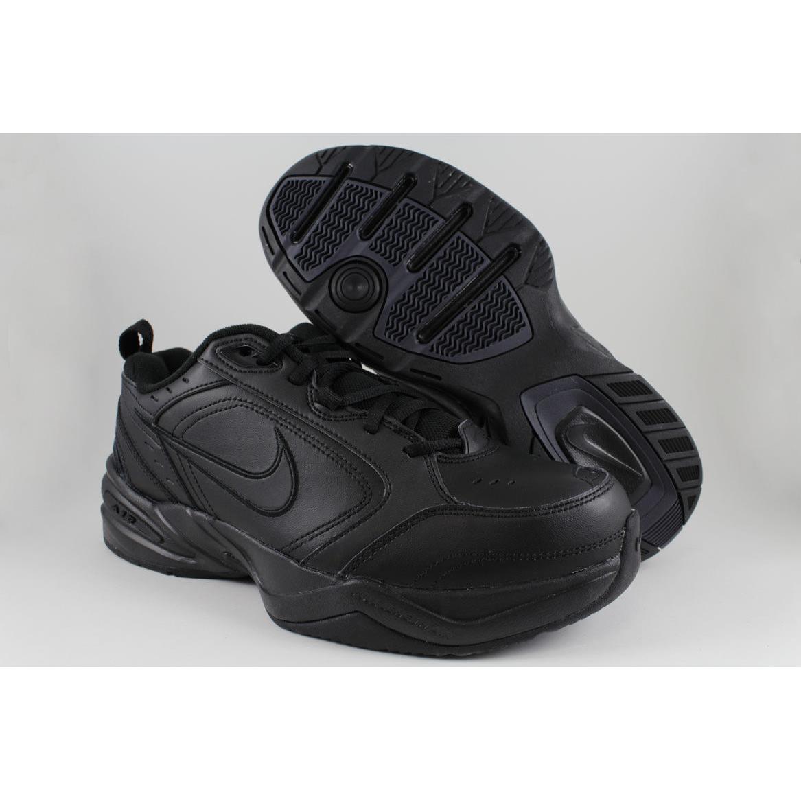 Nike Air Monarch IV 4 Extra Wide 4E Eeee Triple Black Mono Cross Trainer Mens SZ | 883212880154 Nike shoes Air Monarch - Blacks , Black Main | SporTipTop