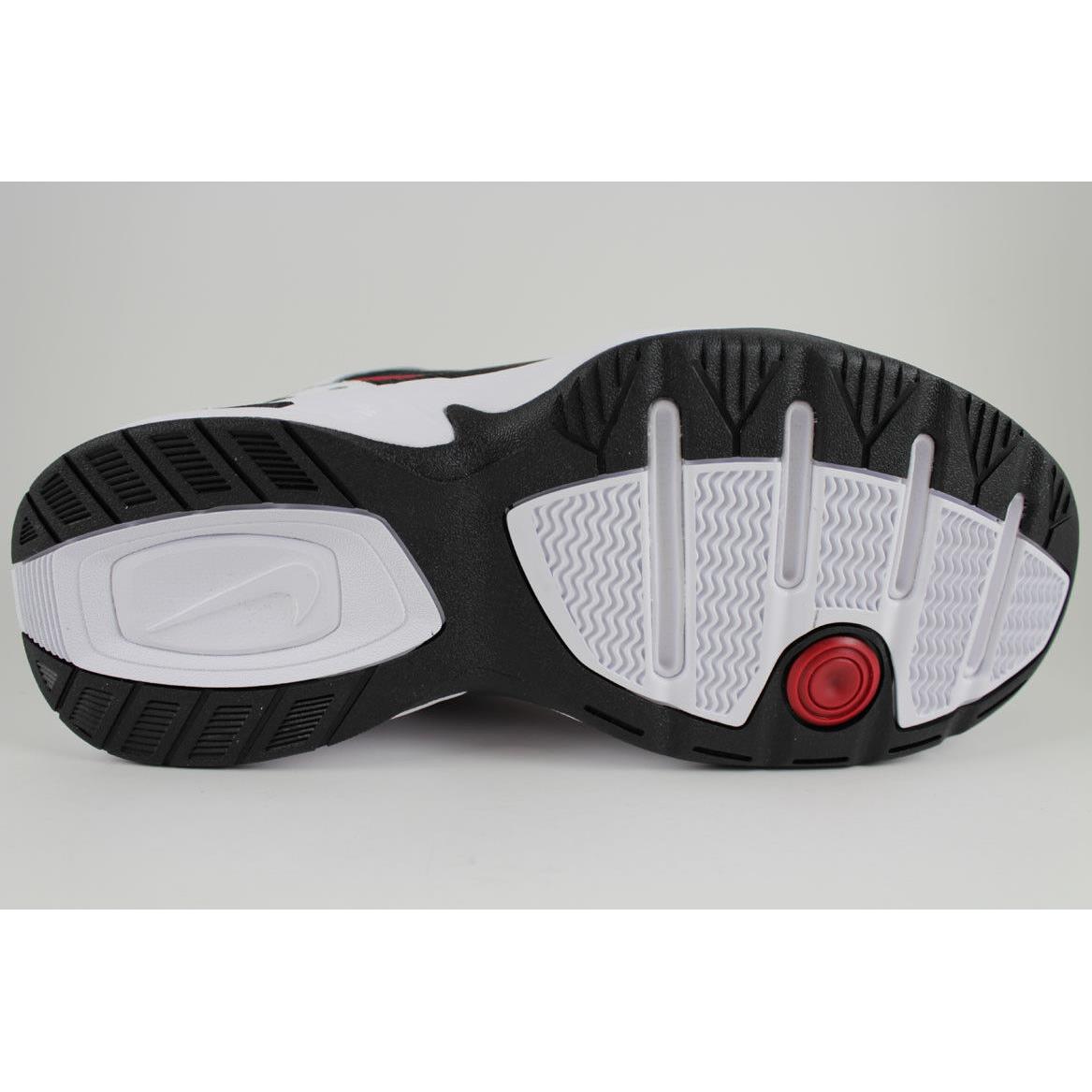 Nike shoes Air Monarch - Whites , White/Black-Varsity Red Full way 5