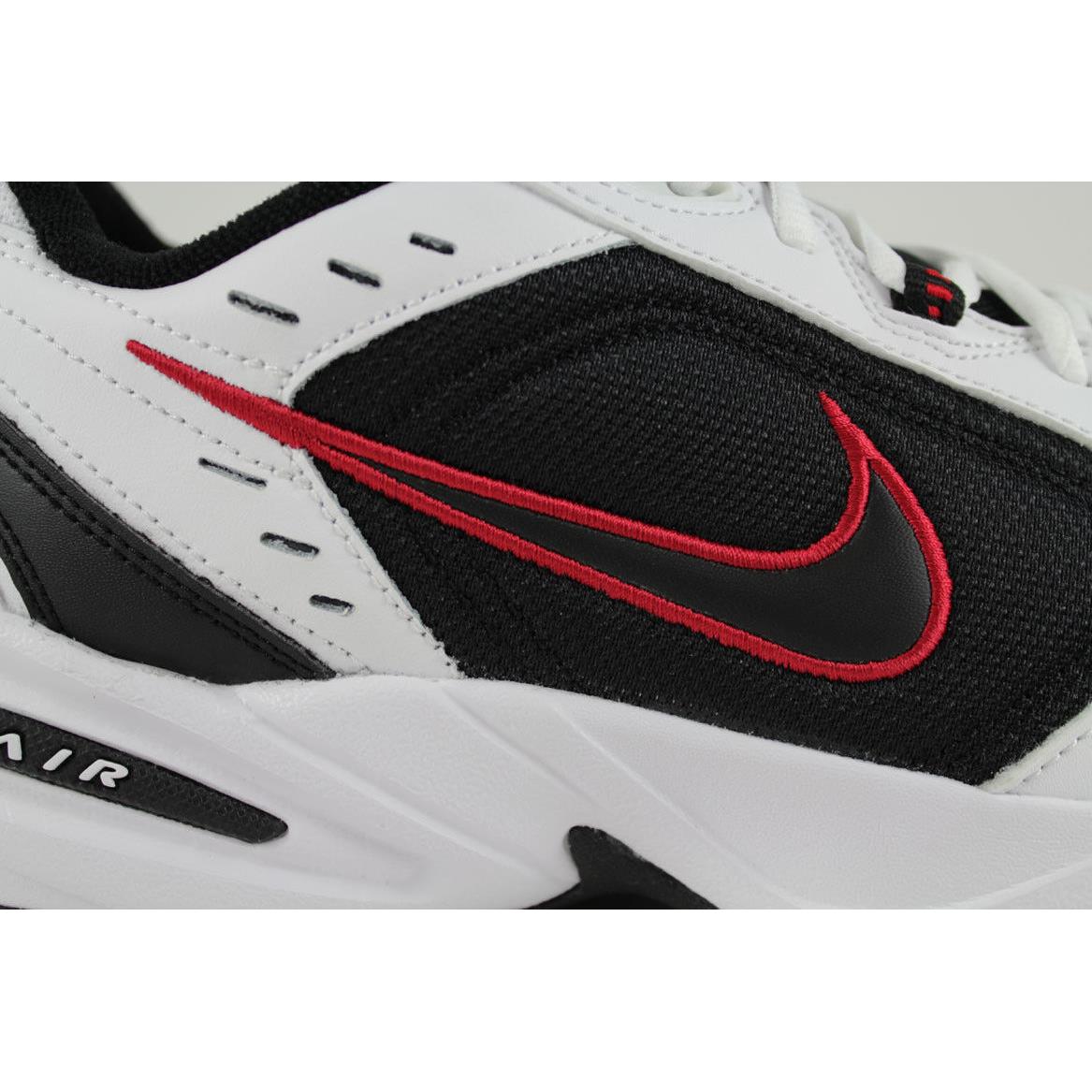 Nike shoes Air Monarch - Whites , White/Black-Varsity Red Full way 6