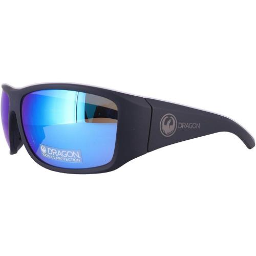 Dragon Jump LL Ion 006 65-15-130 Matte Black Oval Men`s Sporty Sunglasses