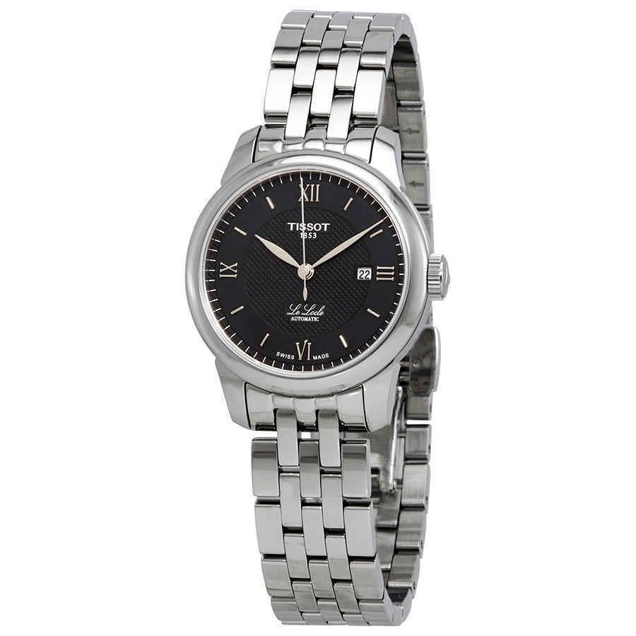 Tissot Le Locle Automatic Black Dial Ladies Watch T006.207.11.058.00