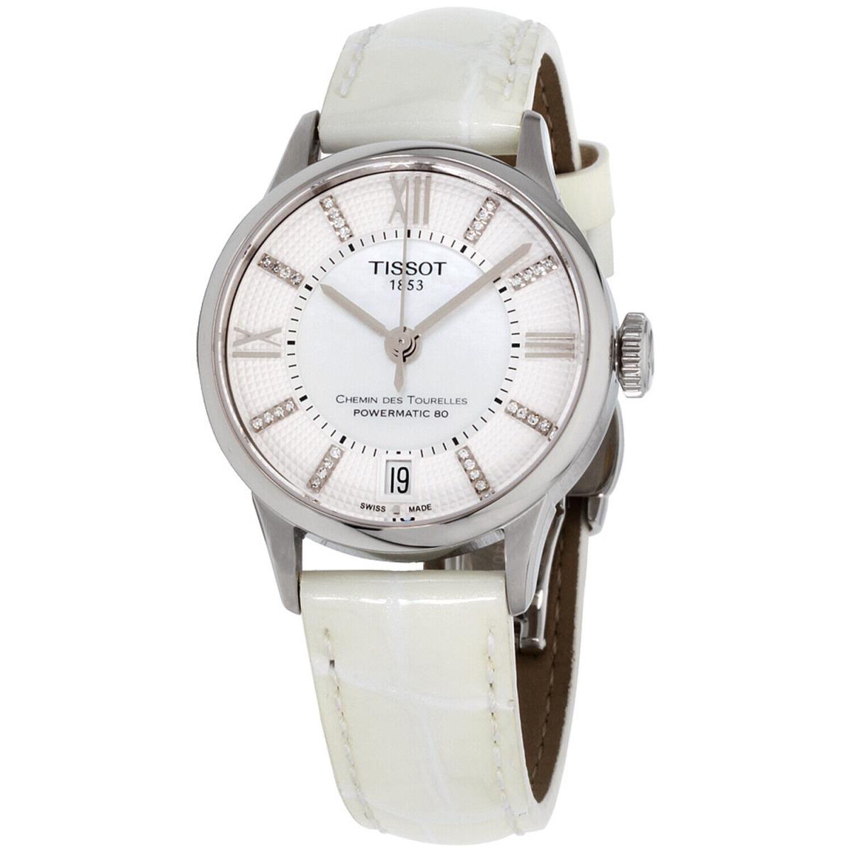 Tissot Women`s Classic Mother of Pearl Dial Watch - T0992071611600