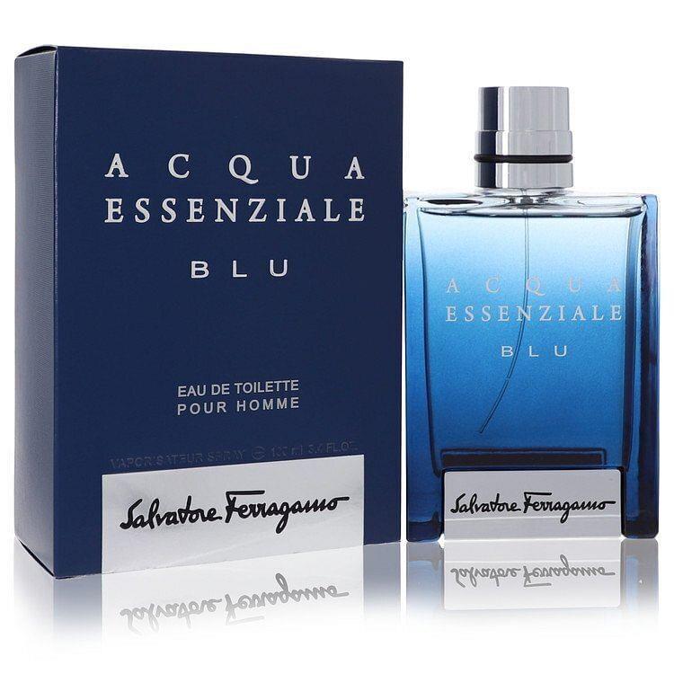 Acqua Essenziale Blu by Salvatore Ferragamo Eau De Toilette Spray 3.4 oz Men