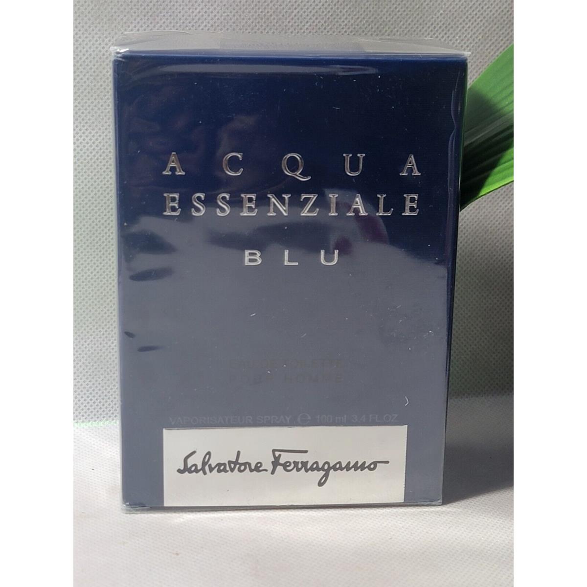 Acqua Essenziale Blu by Salvatore Ferragamo Eau De Toilette Spray 3.4 oz Men