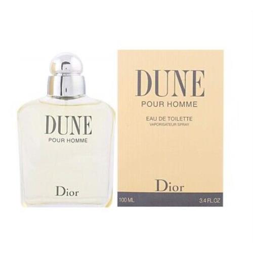 Dune Pour Homme by Christian Dior 3.4 oz /100 ml Eau de Toilette Men Spray