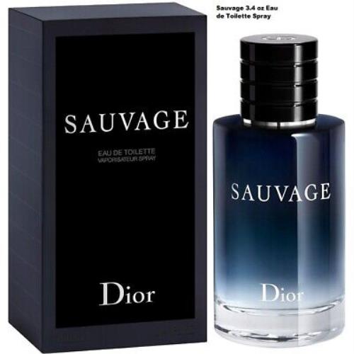 Dior Sauvage 3.4 oz / 100 ml Eau de Toilette Edt Spray