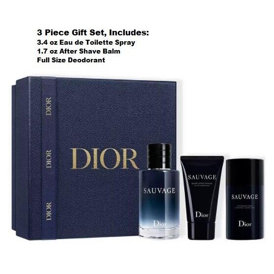 Sauvage by C. Dior 3.4 oz / 100 ml Eau de Toilette Edt Spray For Men