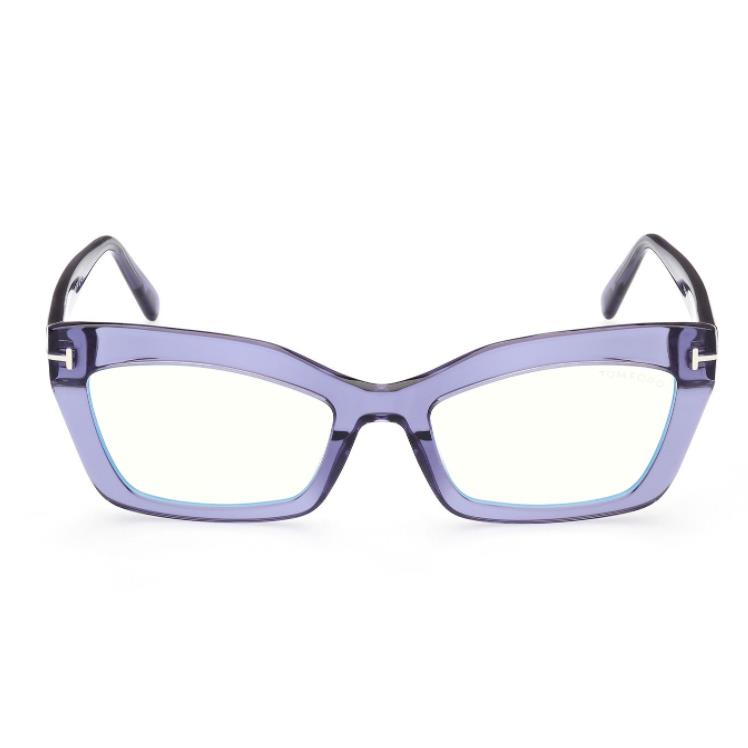 Tom Ford sunglasses  - Shiny Transparent Liliac Frame, Clear Lens