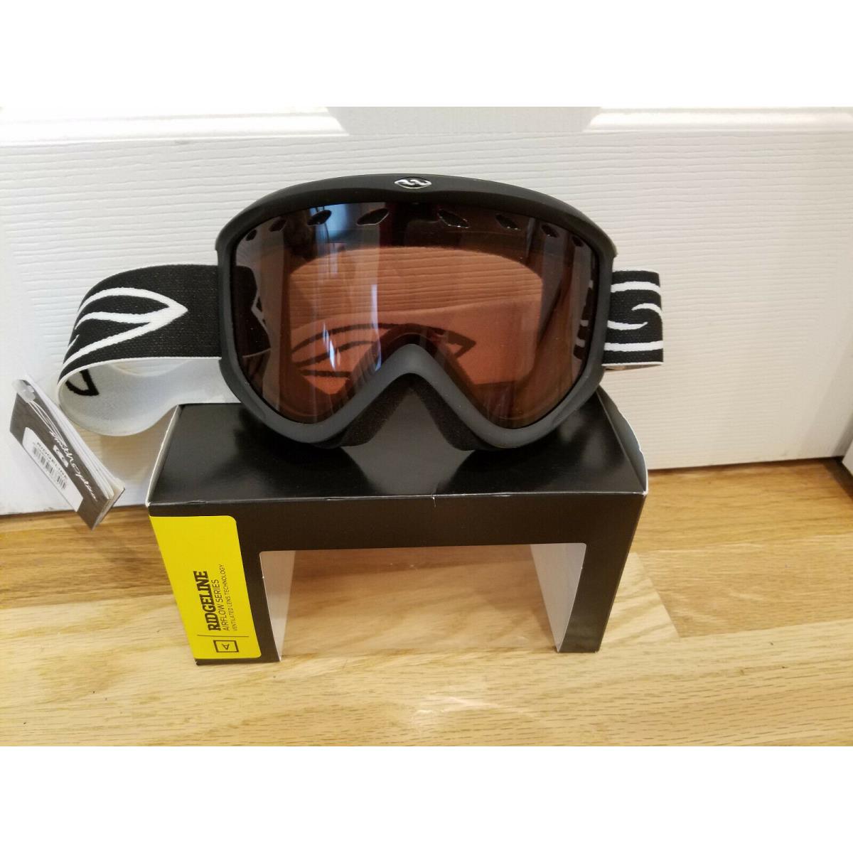 Smith Optics Ridgeline Ski Snowboard Goggles Black Medium Lens Tint ...