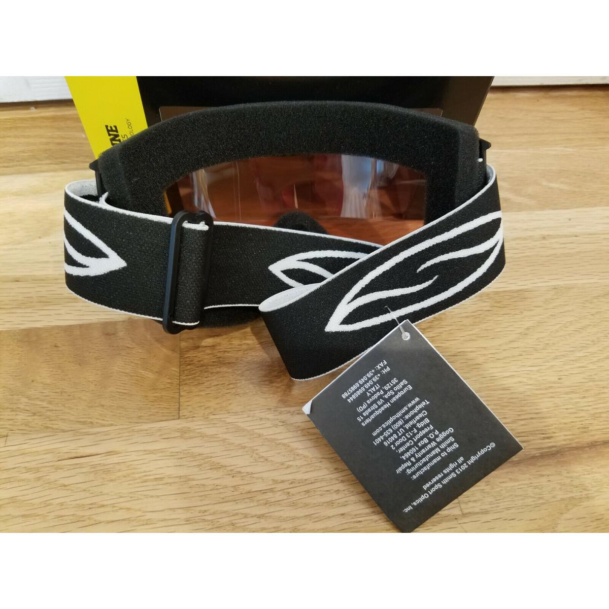 Smith Optics Ridgeline Ski Snowboard Goggles Black Medium Lens Tint RC36