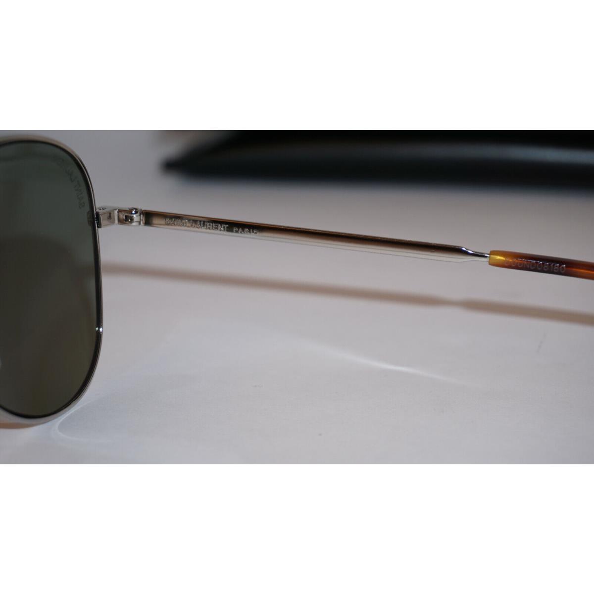 Yves Saint Laurent sunglasses  - Frame: Silver, Lens: Green 6