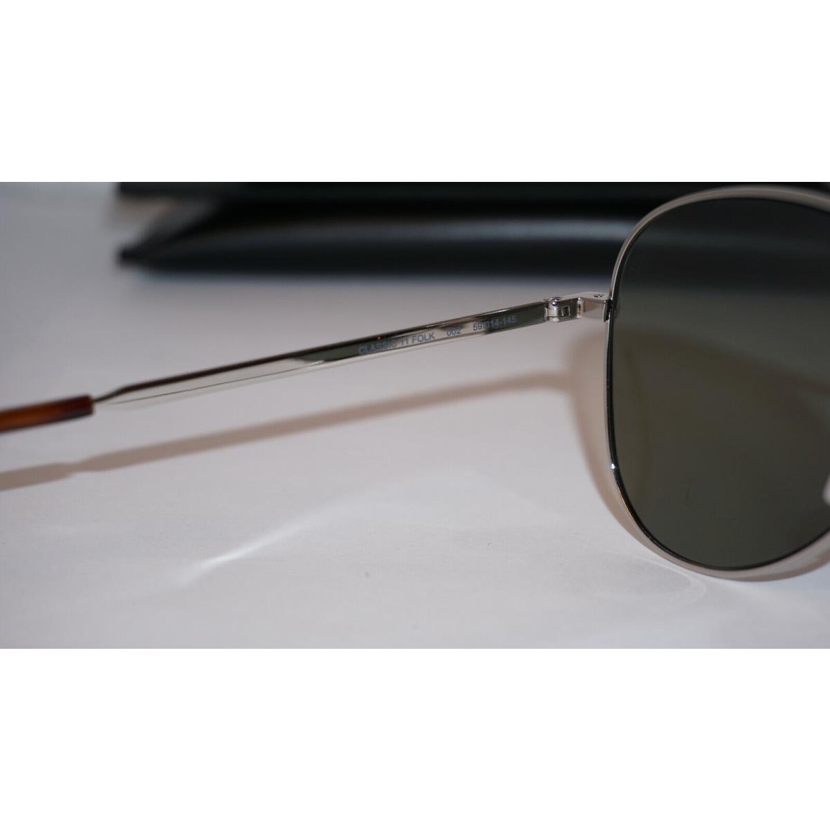 Yves Saint Laurent sunglasses  - Frame: Silver, Lens: Green 7