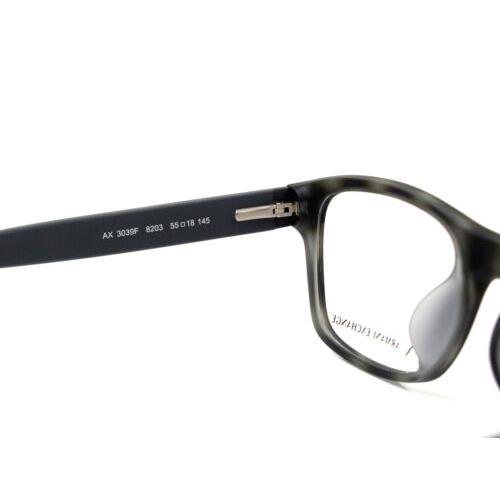 Armani Exchange eyeglasses  - Matte Havana Frame 3