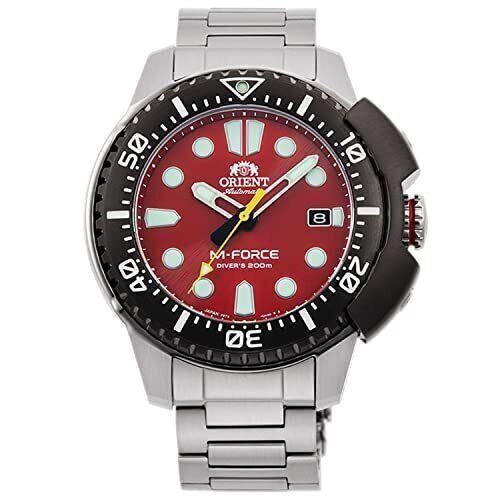 Orient Men M-force 70thAnniversary Diver`s200m Sports Automatic Watch RA-AC0L02R