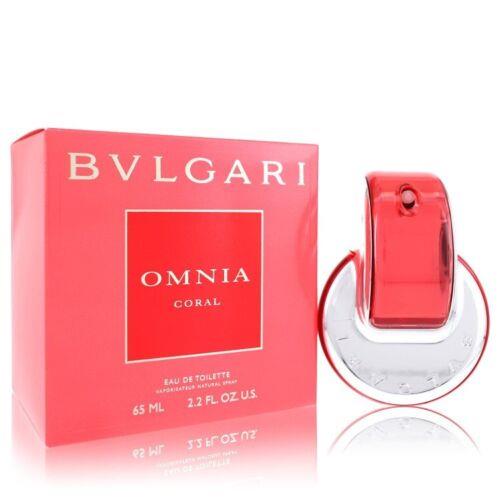 Omnia Coral Eau De Toilette Spray By Bvlgari 2.2oz For Women