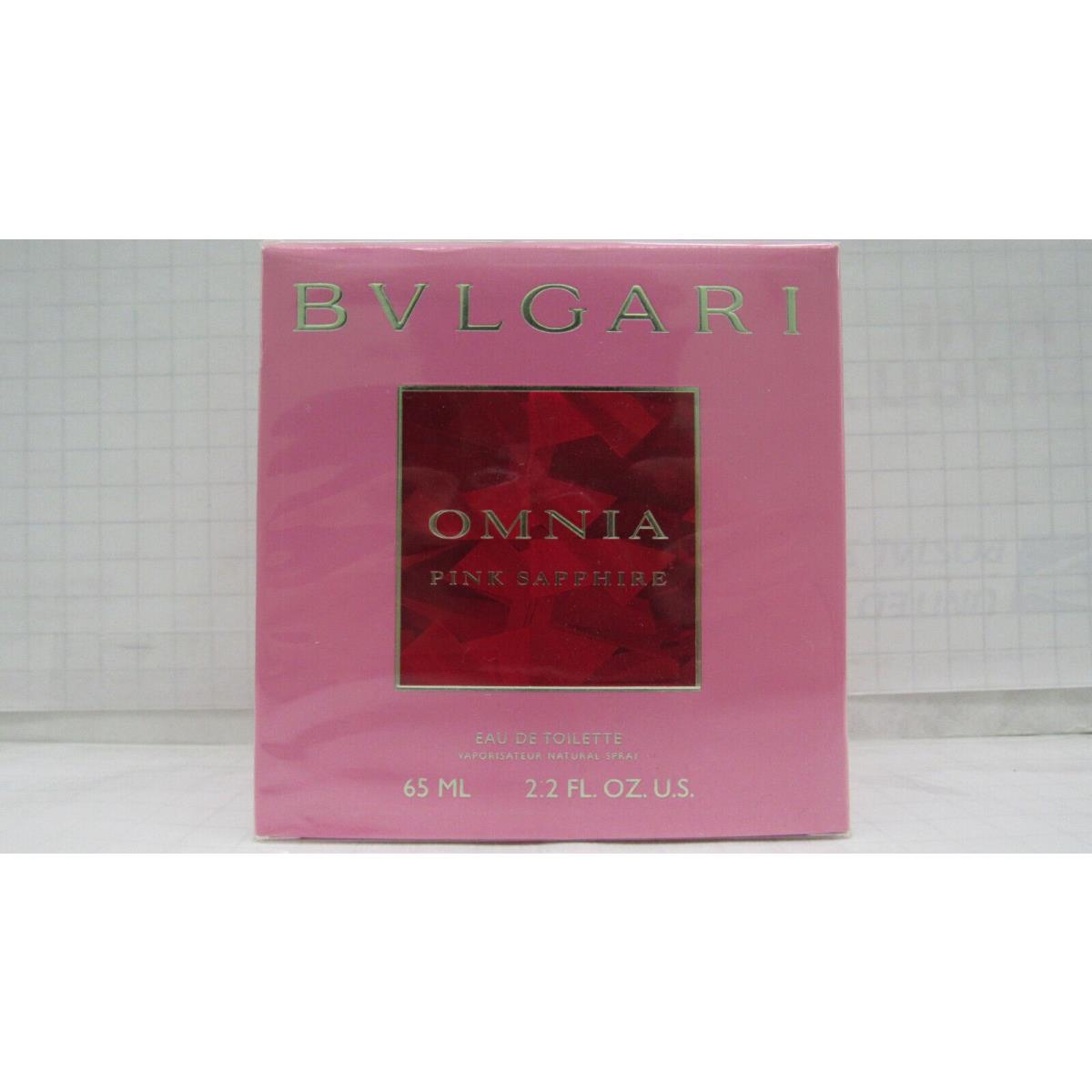 Bvlgari Omnia Pink Sapphire 2.2 oz Eau De Toilette For Women