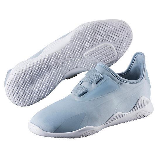 Puma Evolution Mostro Men`s Sneakers - Blue Fog-blue Fog-puma White
