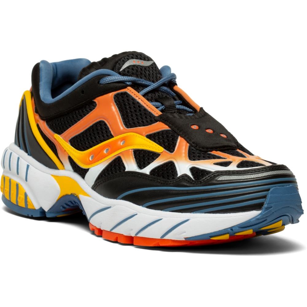 orange yellow shoes