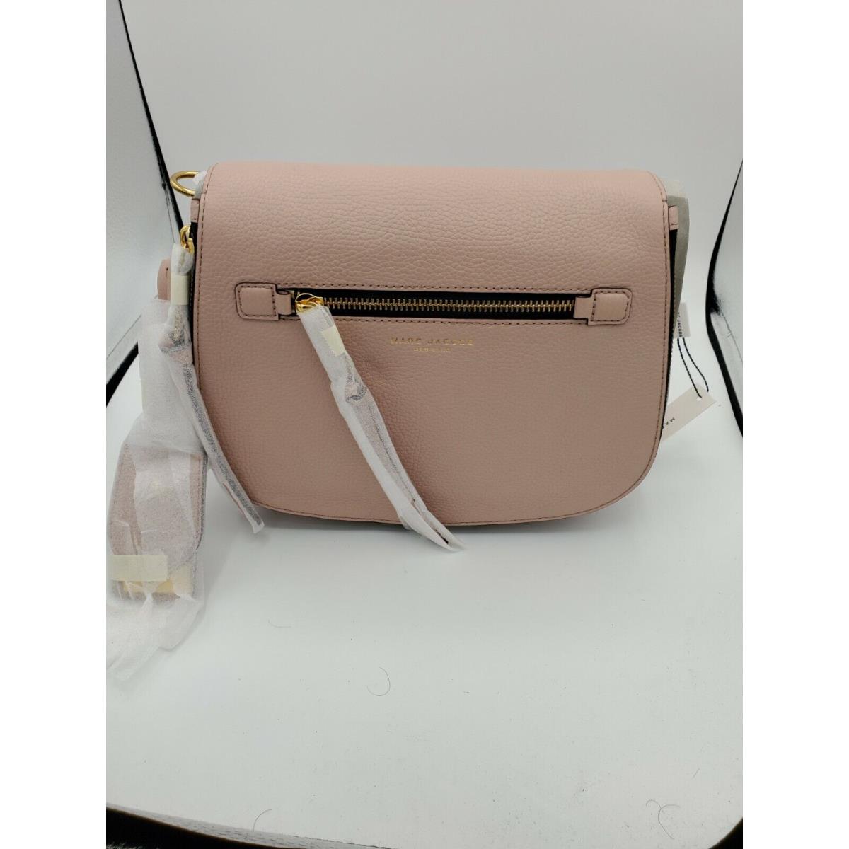 Marc Jacobs Recruit Ladies Rose Medium Leather Saddle Handbag M0008102