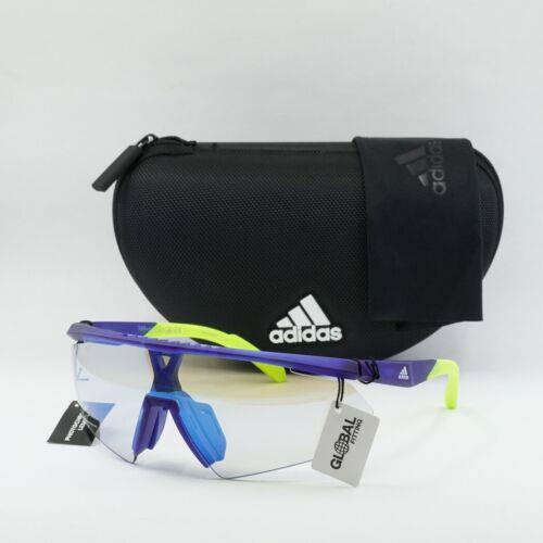 Adidas sunglasses  - Frame: Matte Blue, Lens: Blue Mirror, Code: 0