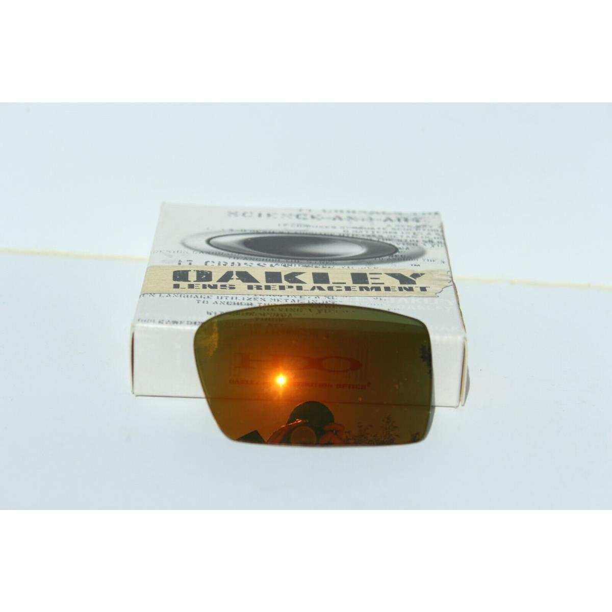 Oakley Gascan Asian Fit Replacement Lens Kit Fire Iridium 16-485