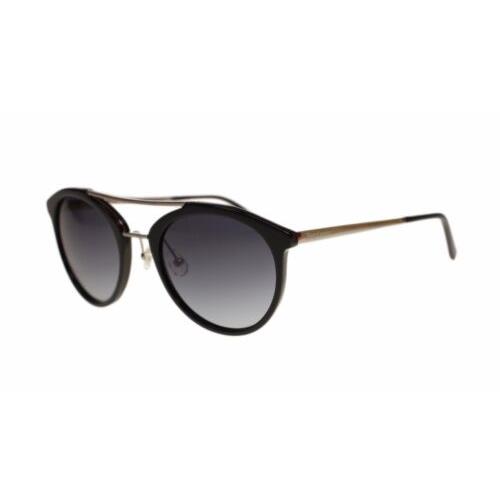 Juicy Couture J578 807 Black/grey Gradient Lens Round Women`s Sunglasses 54mm