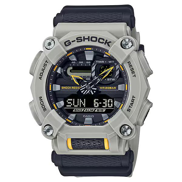 Casio G-shock GA-900 Series Grey Resin Watch GA900HC-5A