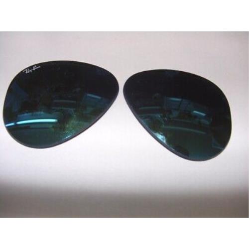Ray Ban 3025 Blue Mirror Replacement Lenses 55MM - FITS ALL COLOR 3025 FRAMES 55MM Frame