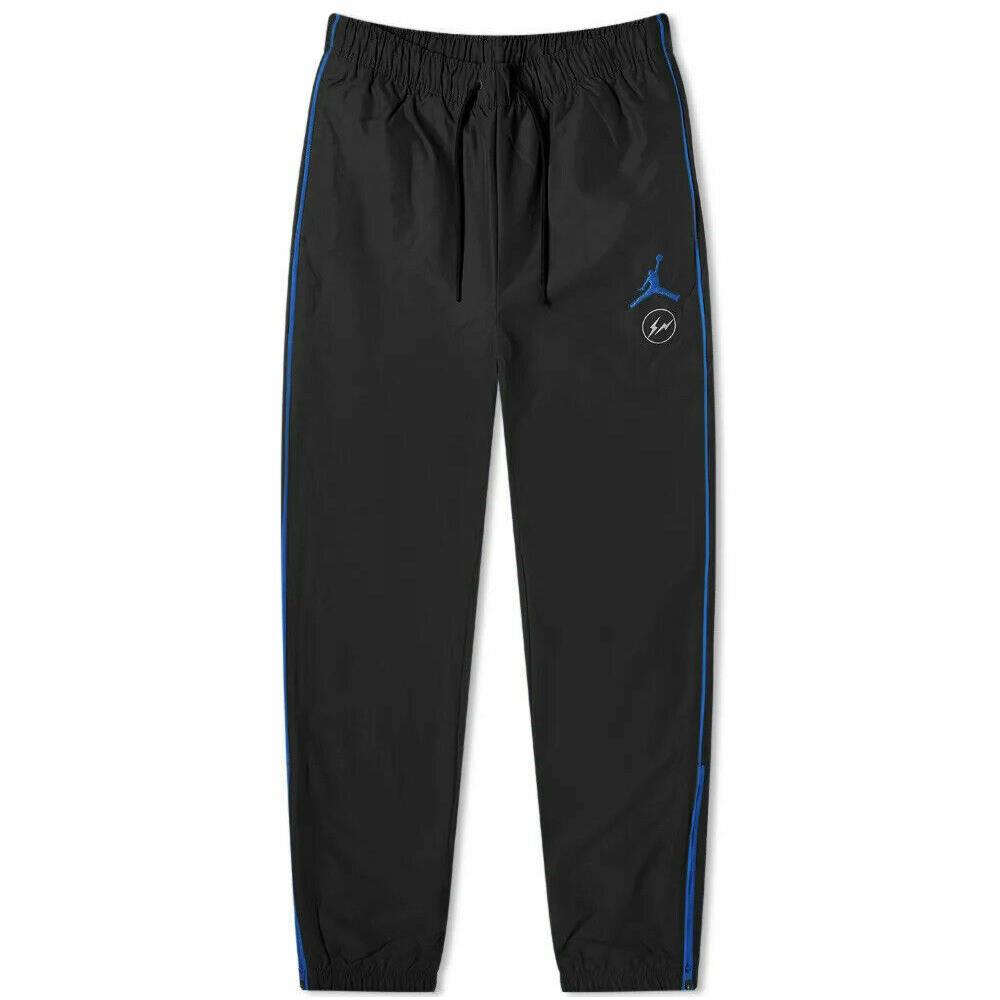 Nike Air Jordan x Fragment Woven Pant Black Blue DA2979-010 Mens Size Xxl