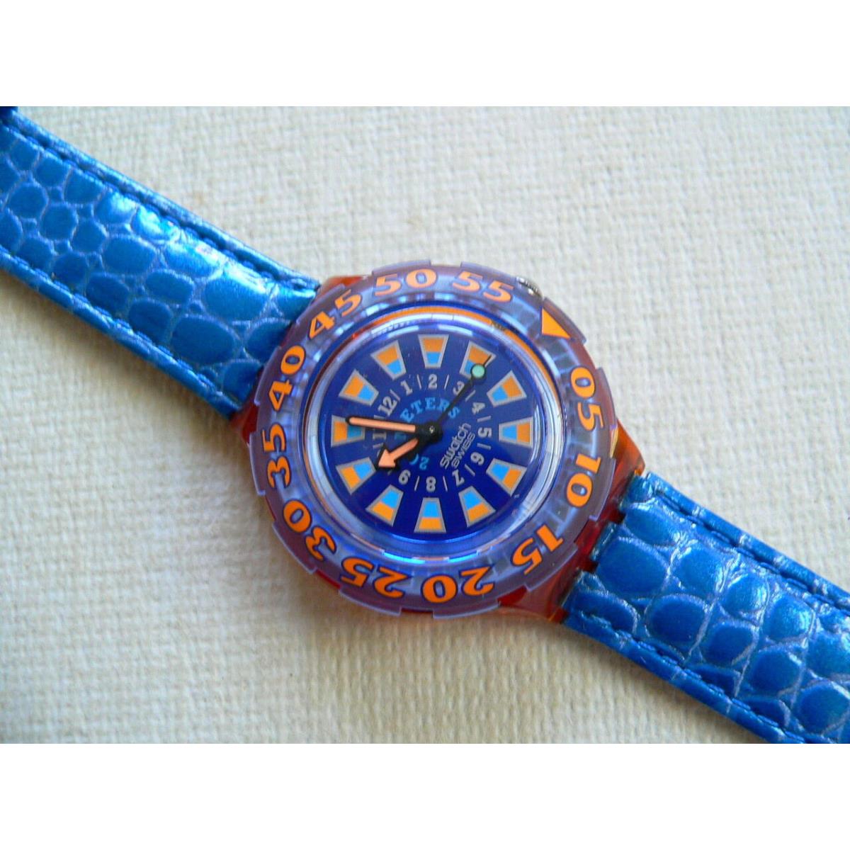 Swatch watch Scuba - Blue Dial, Blue Band 0