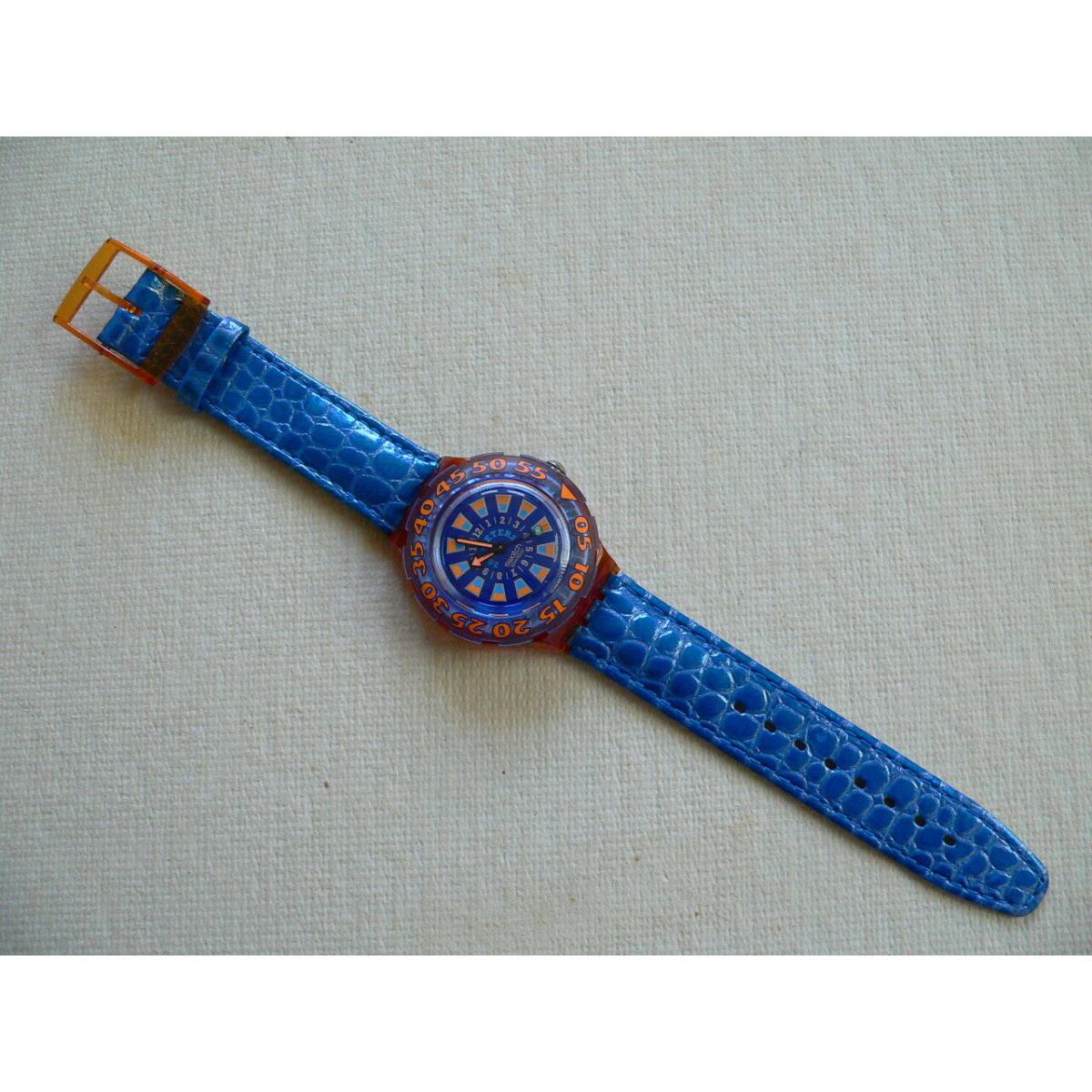 Swatch watch Scuba - Blue Dial, Blue Band 1