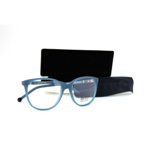 Kenzo Eyeglasses KZ2268 C03 Blue Made IN France Size: 54-18-140