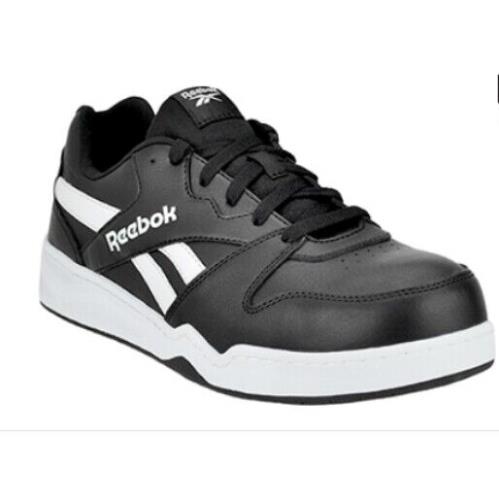 Reebok Composite Toe Classic BB4500 Styling Low Top in Blk/wht Wide Width