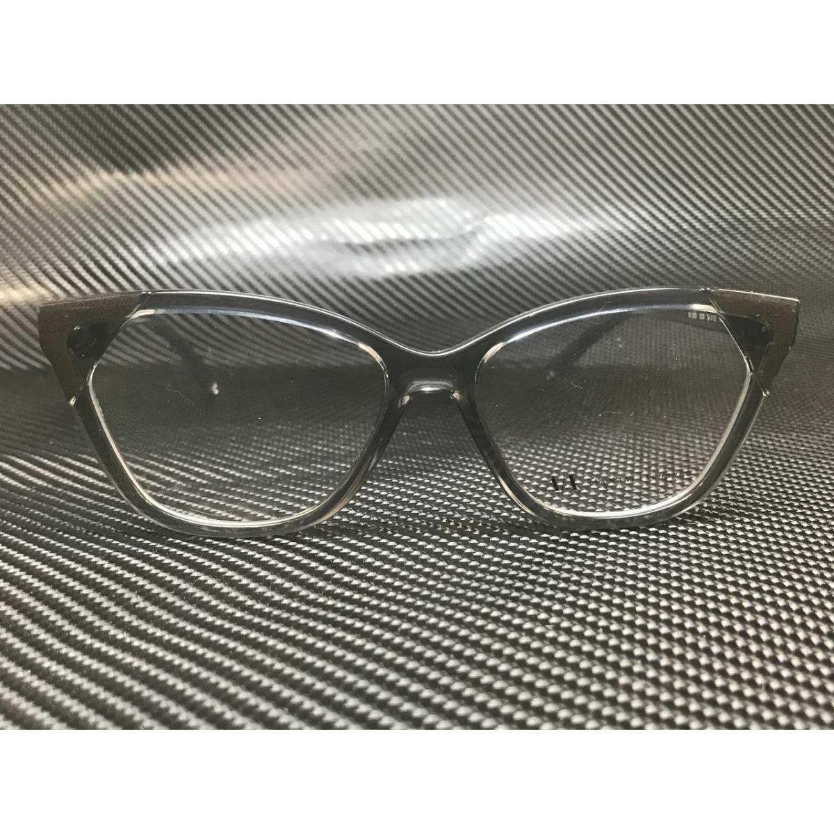 Armani Exchange AX3059 8239 Transparent Smoke/metallized Grey Cat Eye 54 mm Wome