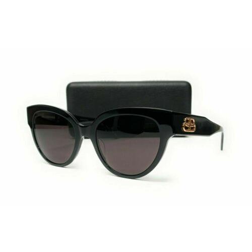 Balenciaga BB0050S 001 Black Grey Women`s Sunglasses 55 mm