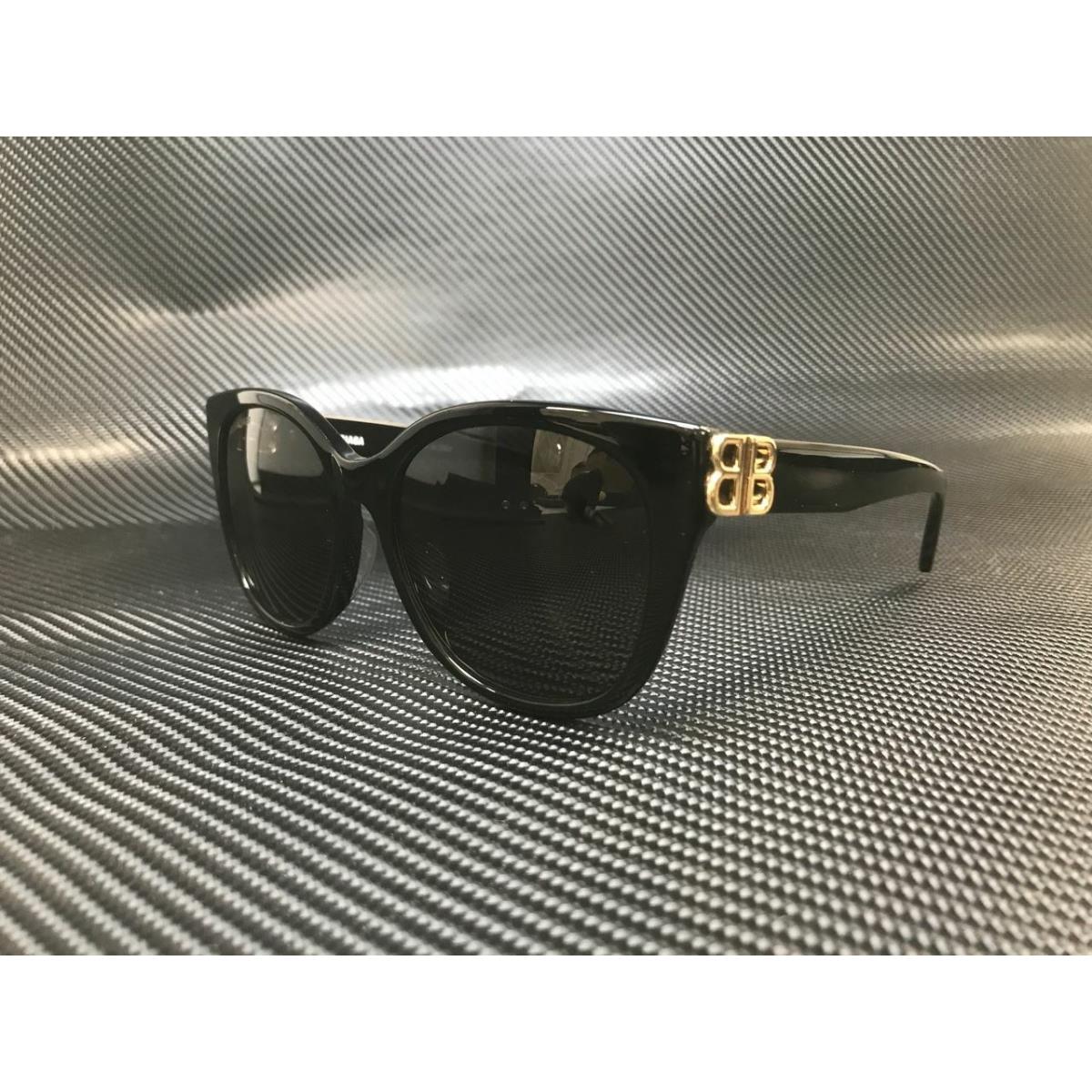 Balenciaga BB0103SA 001 Black Square Women`s 57 mm Sunglasses