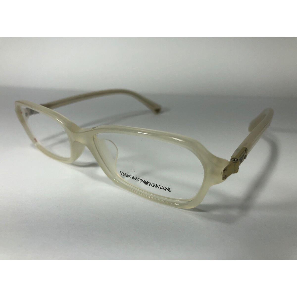 Emporio Armani Eyeglass Frame EA 3009 5082 White Clear Designer Women s Glasses