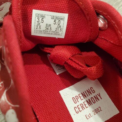 Vans shoes Opening Ceremony - Red 3