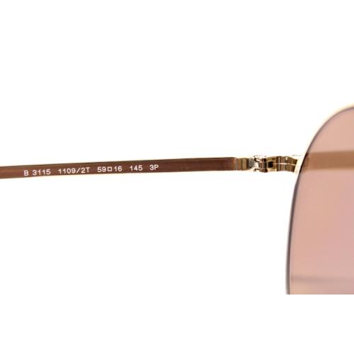 Burberry sunglasses  - Gold Frame, Brown gradient Lens 8