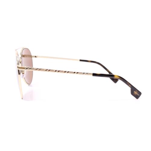 Burberry sunglasses  - Gold Frame, Brown gradient Lens 3