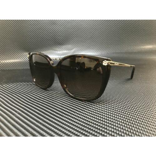 Coach HC8272 512013 Dark Tortoise Square Women`s 56 mm Sunglasses