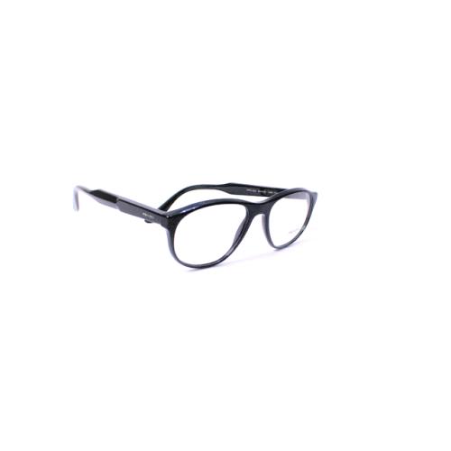 Prada Vpr 12S 1AB -101 Eyeglasses Made IN Italy Size: 52-18-140 - Black, Frame: Black