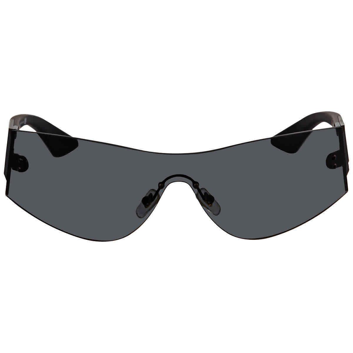 Versace Dark Grey Shield Men`s Sunglasses VE2241 125687 43 VE2241 125687 43