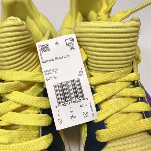 Adidas shoes Marquee Boost - Neon Yellow 6