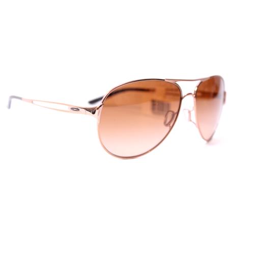 Oakley OO4054 01 Caveat Sunglasses Size: 60-14-137 - Frame: Polished Gold, Lens: Brown