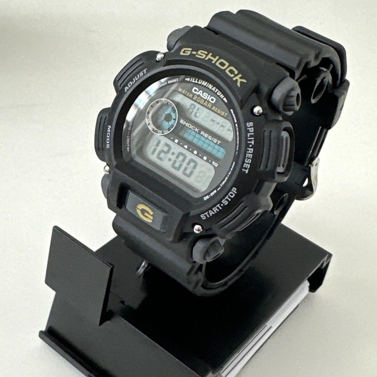 Casio G-shock DW9052-1B Men`s Digital Black Resin Strap Watch - Dial: Black, Band: Black