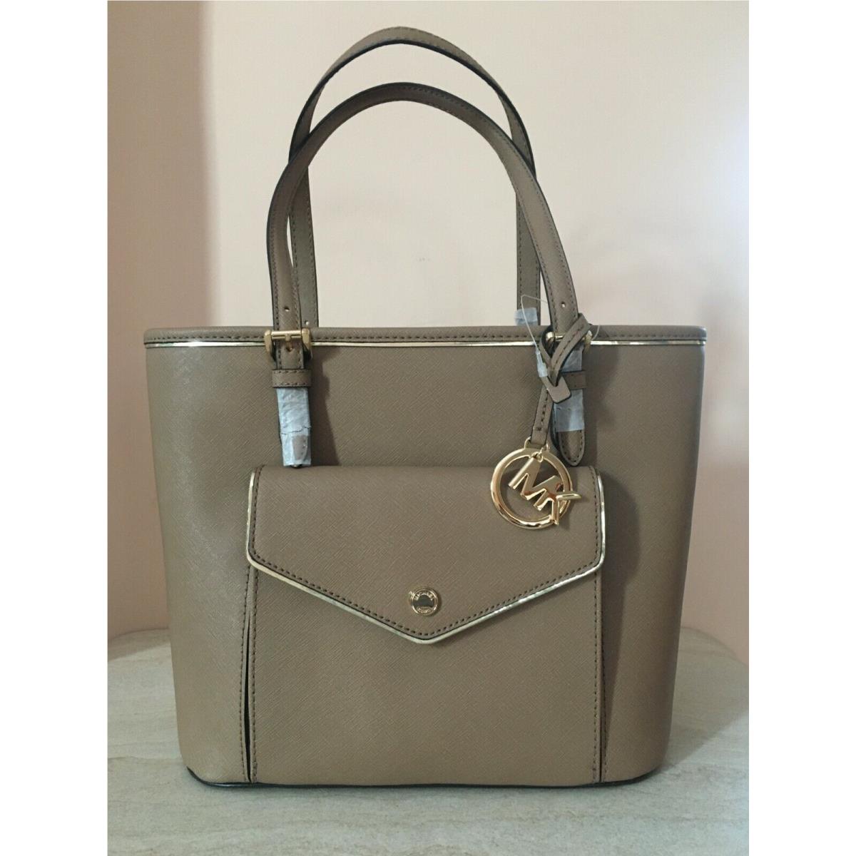 Michael kors discount saffiano frame tote