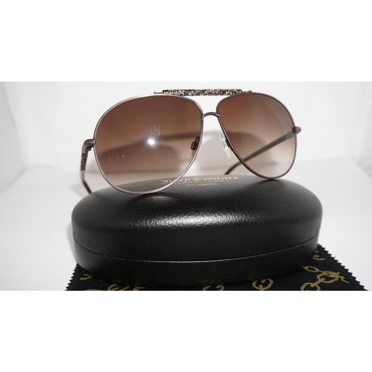 Juicy Couture Sunglasses Aviator Copper Brown Clematis 664S 50F 64 10 130