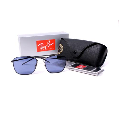 Rayban RB3588 9014 Sunglasses Black Size: 55-19-140