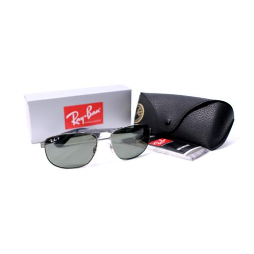Ray-ban Rayban RB3528 029 9A Sunglasses Polarized Made IN Italy SIZE:61-17-145
